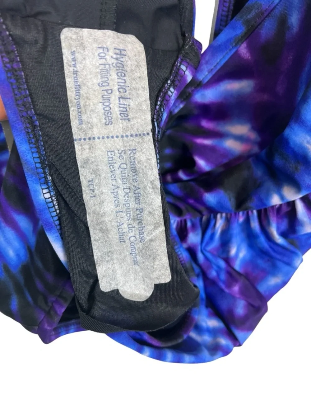 MagicSuit Katrina Purple Blue Tie Dye one Piece Swimsuit Tummy Control 12 NWT